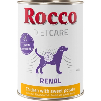 Rocco Diet Care Renal kuracie so sladkými zemiakmi 24 x 400 g