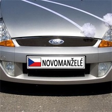 Svatební SPZ - Novomanželé