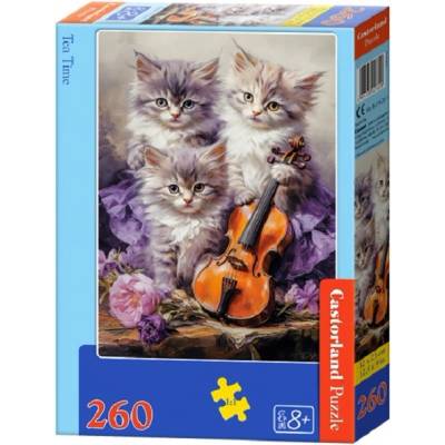 Castorland Muzikální koťata 260 dílků