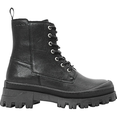 Ten Points Дамски зимни ботуши Ten Points Women's Jenny Lace Boots Tanned Leather Winter boots - Black - размер 36 (EU) (121-1152-0111)