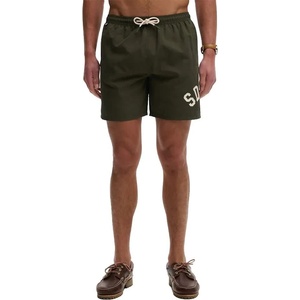 Superdry Бански гащета Superdry Printed Logo 16 swimming shorts - Green (Surplus Goods Olive Green)