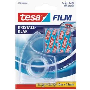 TESA 57319 TesaFilm Crystal Clear 2 диспенсер за самозалепваща се лента 57319-00001-04 (57319-00001-04)