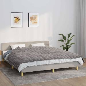 Pure Line Home Тежко одеяло сиво 155x220 см 7 кг