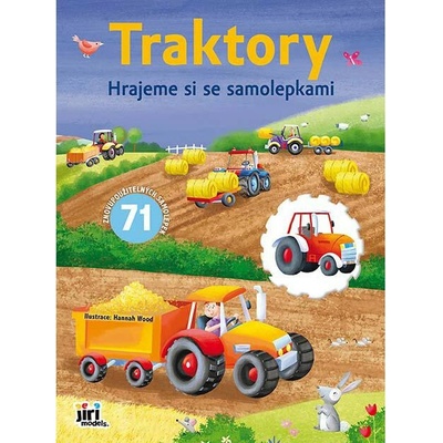 Jiri Models hrajeme si se samolepkami traktory