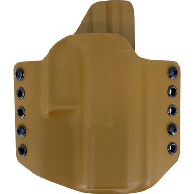 RH Holsters OWB CZ P-10 C vnější s polovičním Sweat Guardem coyote