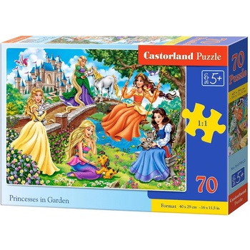 Image 1 of Castorland - Puzzle Princesses in Garden II - 40 - 99 piese
