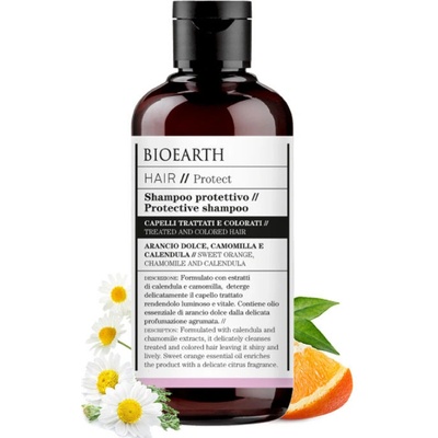 BIOEARTH HAIR PROTECT Ochranný šampon pro barvené vlasy 250 ml