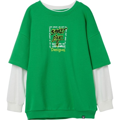 Desigual Тениска зелено, размер XL