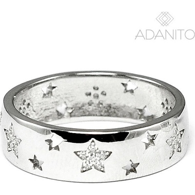 ARTCOLLECTION TAGG579 Stříbrný prsten hvězdičky se zirkony