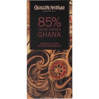Chocolate Amatller 85% Ghana, 70 g