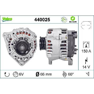 Alternátor VALEO 440025
