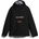Napapijri Men's Rainforest Water Resistant Hooded Long Sleeve Rain Anorak - Black