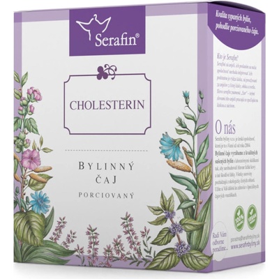 Serafin Cholesterin bylinný čaj porciovaný 15 x 2,5 g