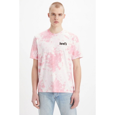 Levi´s pánske tričko Relaxed Tee ružové