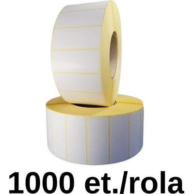 ZINTA Самозалепващи TH етикети ZINTA 80х40 mm, 1000 ет. /ролка (80X40X1000-TH)