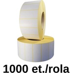 ZINTA Самозалепващи TH етикети ZINTA 80х40 mm, 1000 ет. /ролка (80X40X1000-TH)