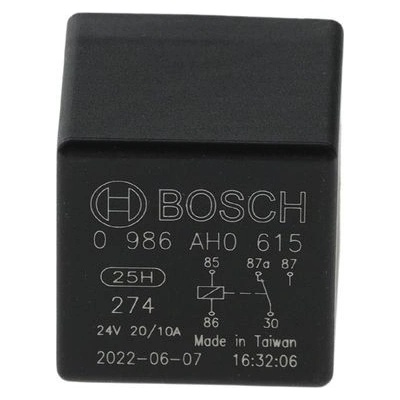 Relé, pracovní proud BOSCH 0 986 AH0 615