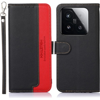 Xiaomi KHAZNEH Кожен флип калъф за Xiaomi 15T -RFID защита, Държач за Карти и Стойка, вкл. Протектор, 4 Цвята