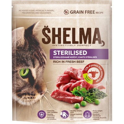 Shelma granule STERILE hovězí 0,75 kg