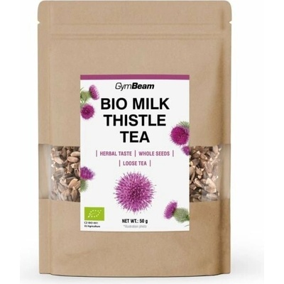 GymBeam BIO Čaj z ostropestřce mariánského 50 g