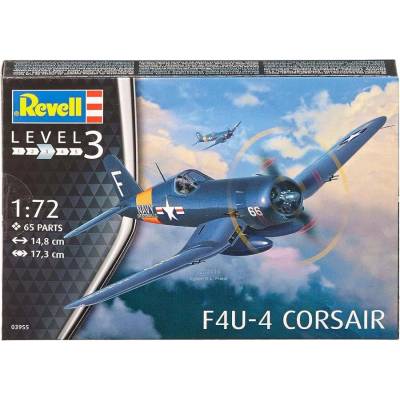 Revell F4U4 Corsair Model Set lietadlo 65 dielov 1:72