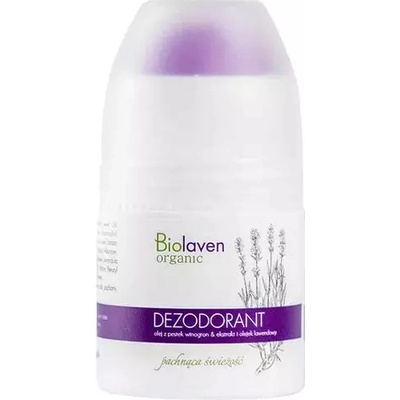 Biolaven roll-on deodorant s vôňou hrozna a levandule 50 ml