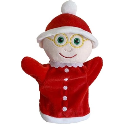 The Puppet Company Моята първа кукла за театър Баба Коледа, 21 см