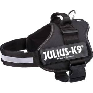 TRIXIE Силовен колан за кучета Julius K9 - черен, L-XL/71-96см