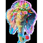 Wooden City - Puzzle Elegant Elephant - 250 piese
