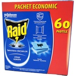 Raid таблетки срещу комари за електрически изпарител, 60 броя