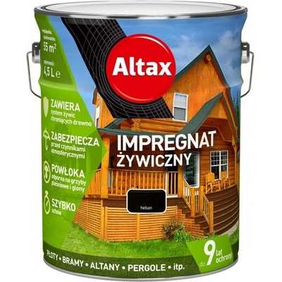 Lazura na dřevo Altax Eben 4,5 l