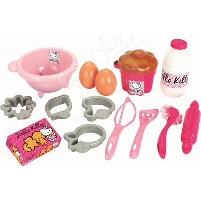 Écoiffier 2610-1 Hello Kitty cukrářský set růžovo-oranžový