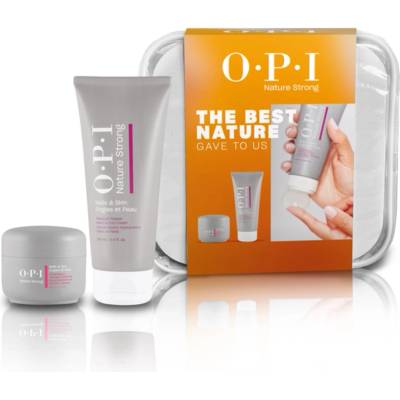 OPI Nature Strong Nails&Skin подаръчен комплект за нокти и кожичките около ноктите