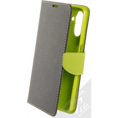 1Mcz Fancy Book Samsung Galaxy A04s, Galaxy A13 5G modré limetkově zelené