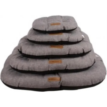 M-PETS OLERON Cushion - Овален дюшек, сив, размер XL - 75 x 52 x 16 cm - 10302699