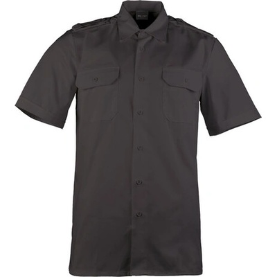 Mil-Tec Служебна риза с къс ръкав, черна (10932002)
