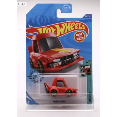 Mattel Hot Wheels Manga Tuner červená 1:64