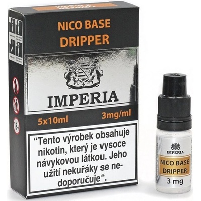 BÁZE IMPERIA NICO BASE DRIPPER VPG 70/30 5X10ML - 3MG NIKOTINU/ML