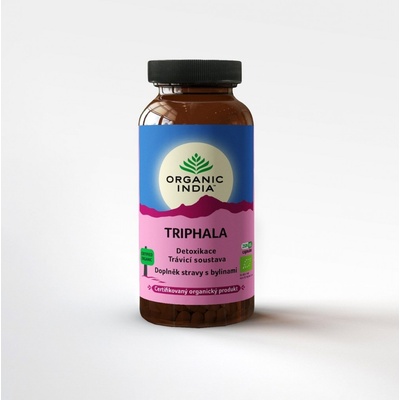 Organic India Triphala detoxikace a regenerace organismu 250 kapslí – Zbozi.Blesk.cz