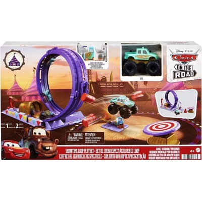 Mattel Cars Autodráha Cirkus UKÁZKOVÁ SMYČKA