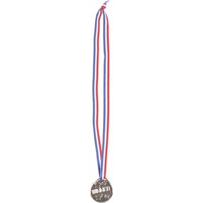 Winner Strieborná detská medaila so stuhou 1 ks