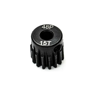 KONECT Ocelový motorový pastorek 15 zubů modul 48DP s 3,17 mm vrtáním