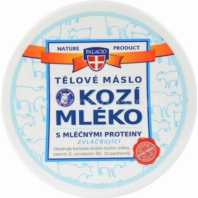 Palacio Kozí mléko tělové máslo 200 ml – Zbozi.Blesk.cz