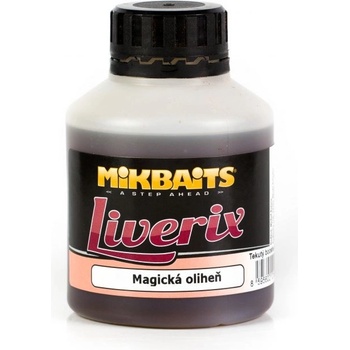 Mikbaits Booster Liverix Magická kalmáre 250 ml