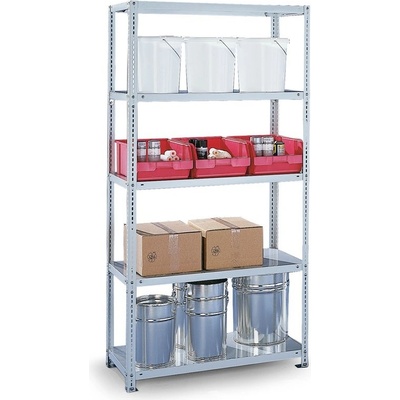 Meta Regál FIX, 330 kg, 2500 x 1000 x 500 mm
