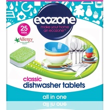 Ecozone tablety do umývačky Brilliance všetko v jednom 25 ks