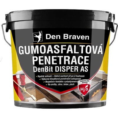 DENBIT DISPER AS Gumoasfaltová penetrácia cierna 5 kg