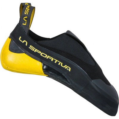 La Sportiva Обувки без връзки La Sportiva Cobra 4.99 Climbing shoes - Black / Yellow - размер 40 (EU) (301-0593-0125)
