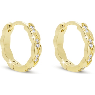 Biju Kruhové náušnice se zirkony 3794 1003794
