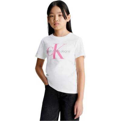 Calvin klein jeans Тениска Calvin Klein Jeans Monogram short sleeve T-shirt - White